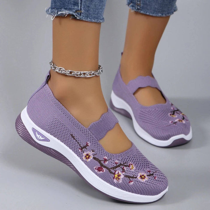 Elyna™ – Rutschfeste Geblümte Orthopädische Schuhe