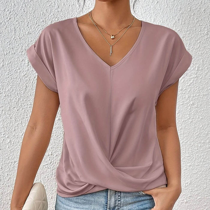 Emma™ – Bequeme V-Ausschnitt T-Shirt