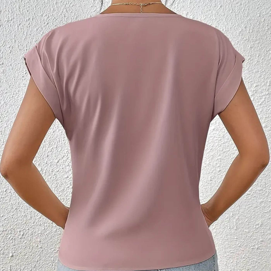 Emma™ – Bequeme V-Ausschnitt T-Shirt