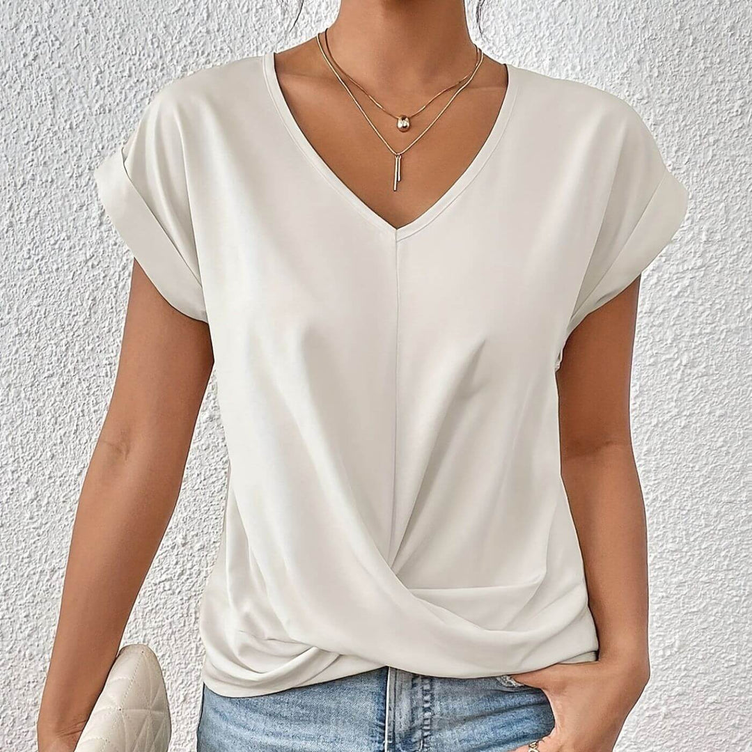 Emma™ – Bequeme V-Ausschnitt T-Shirt