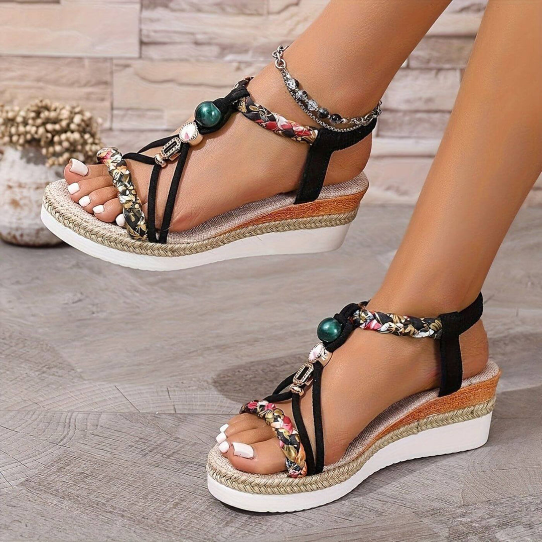 Eveline™ – Stilvolle Orthopädische Keilsandalen