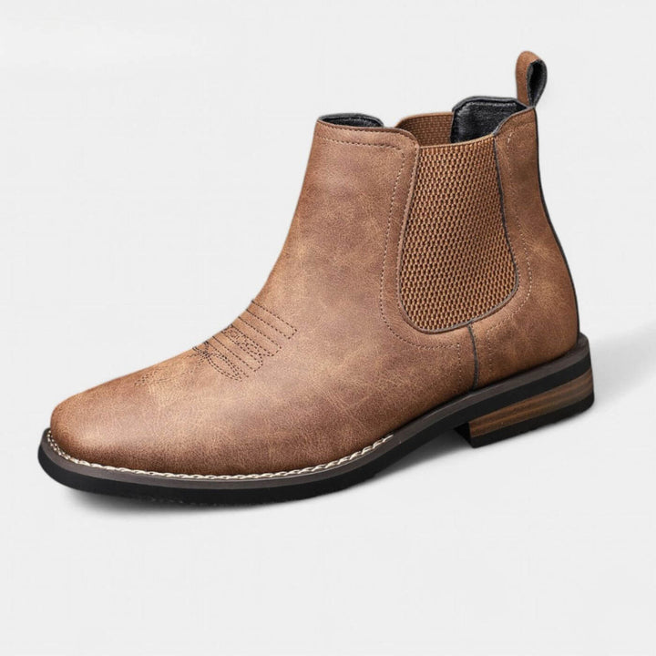 Falk™ – Elegante Chelsea-Stiefel aus Leder