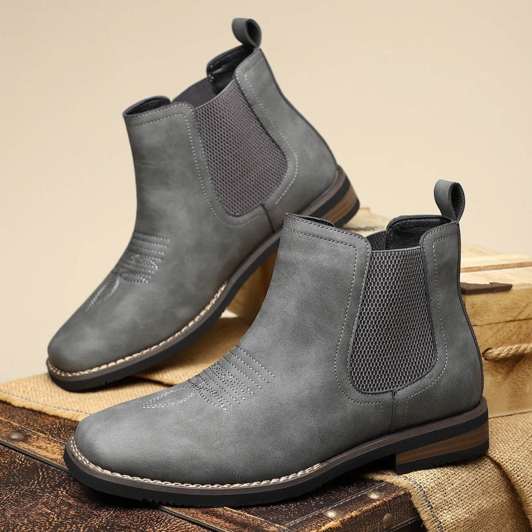 Falk™ – Elegante Chelsea-Stiefel aus Leder