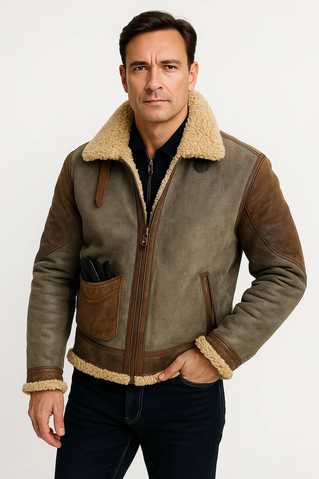 Felix | Elegante Lederjacke