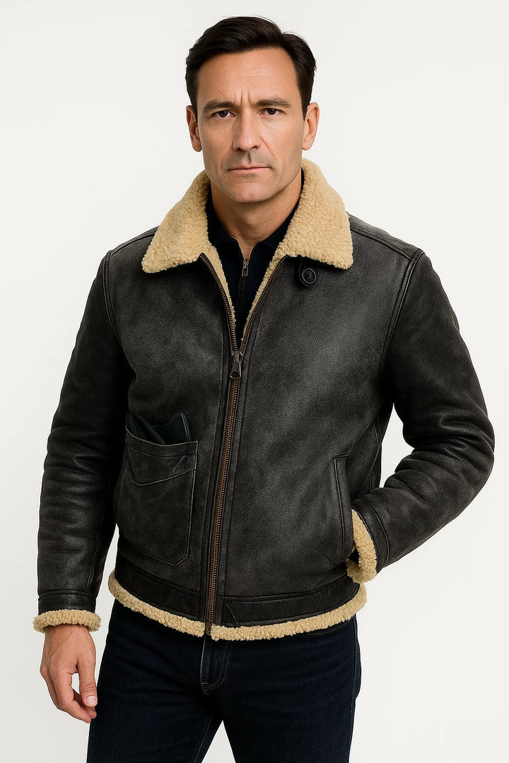 Felix | Elegante Lederjacke