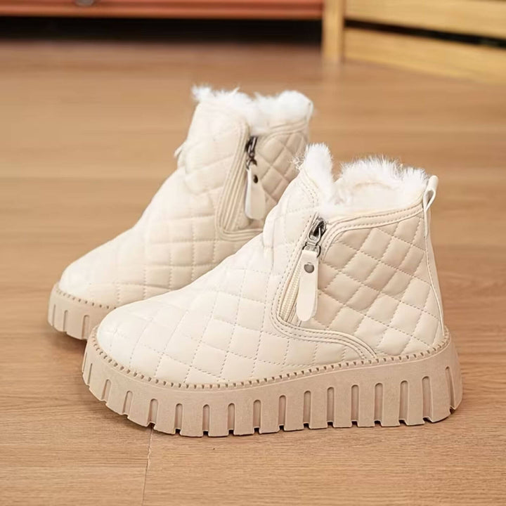 Finja™ – Warme Winterstiefel mit Kunstpelzfutter