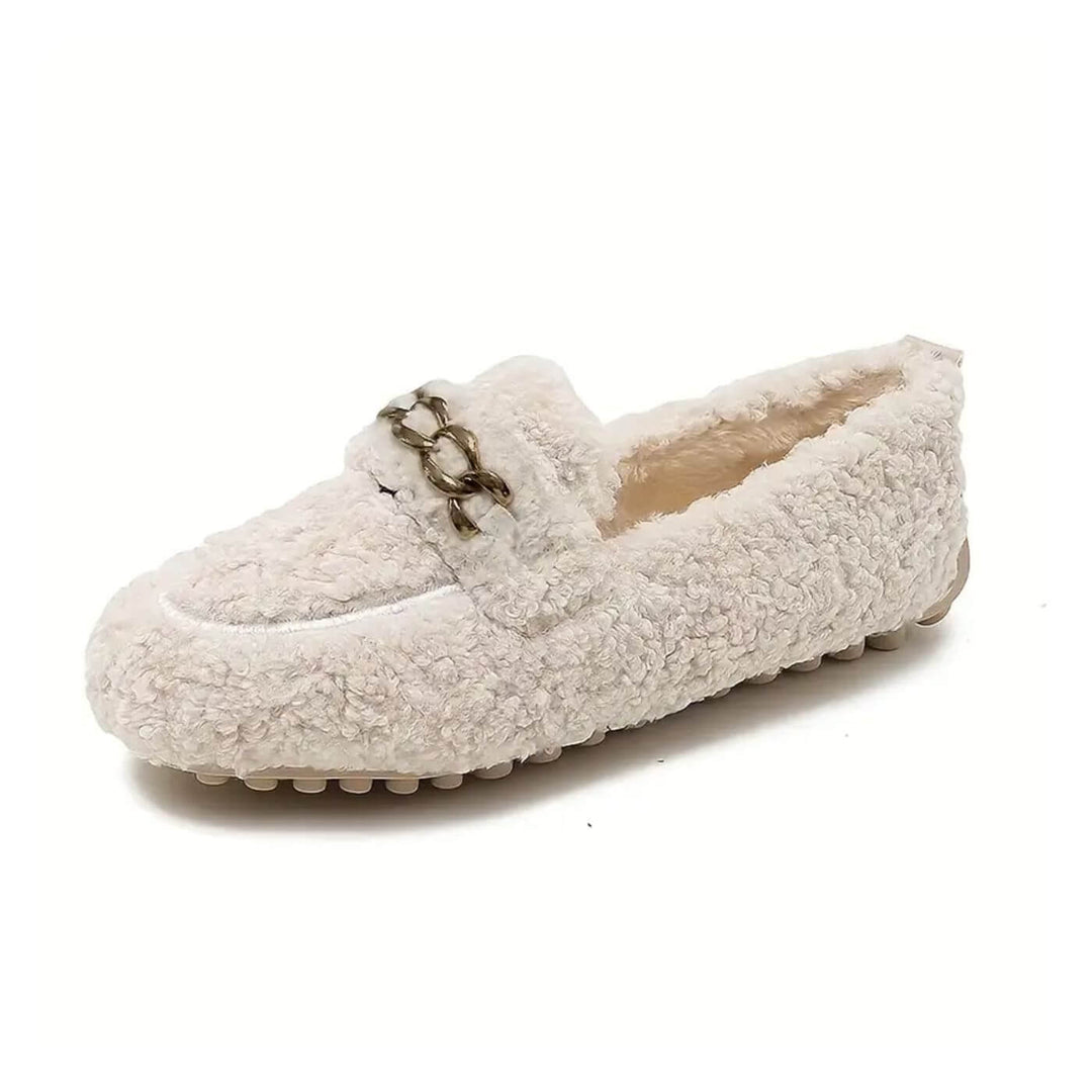 Fiona™ – Luxuriöse warme Fleece-Mokassins