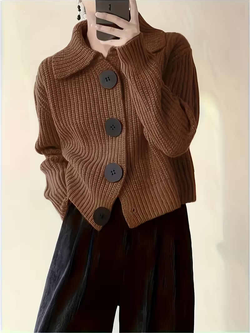 Fiona™ – Strickjacke mit Knöpfen