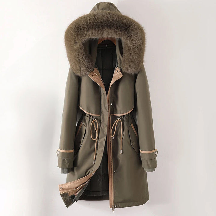 Katrin | Gemütliche jacke mit Kapuze für den Winter