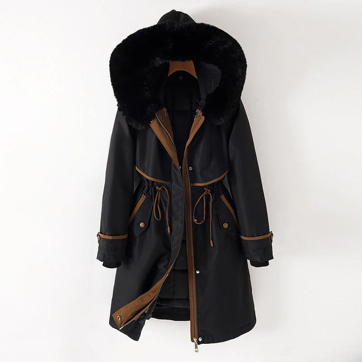 Katrin | Gemütliche jacke mit Kapuze für den Winter