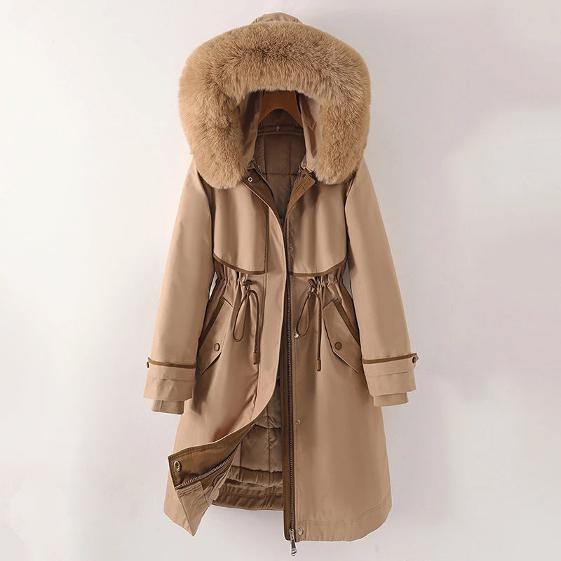 Katrin | Gemütliche jacke mit Kapuze für den Winter