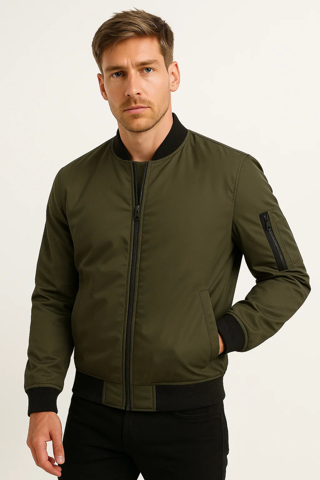 James | Lässige und bequeme Bomber Winterjacke