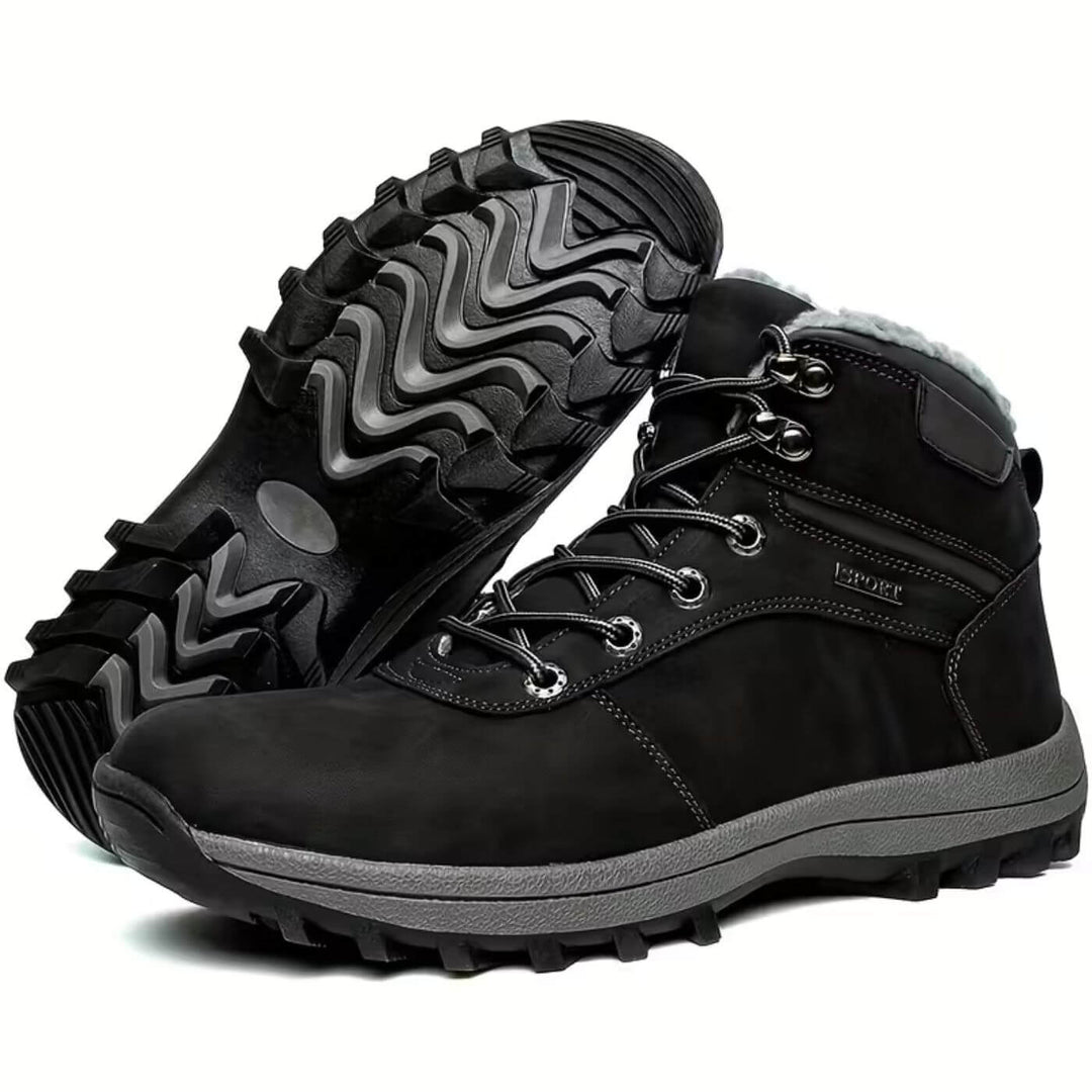 Gustav™ - Gefütterte Warme Winter-Wanderschuhe