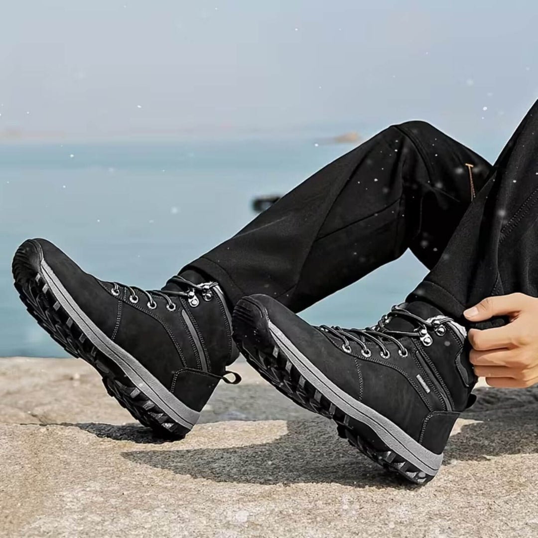 Gustav™ - Gefütterte Warme Winter-Wanderschuhe