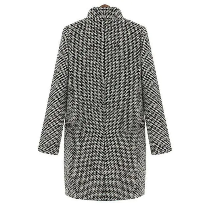 Eleganter langer Wollmantel für Damen