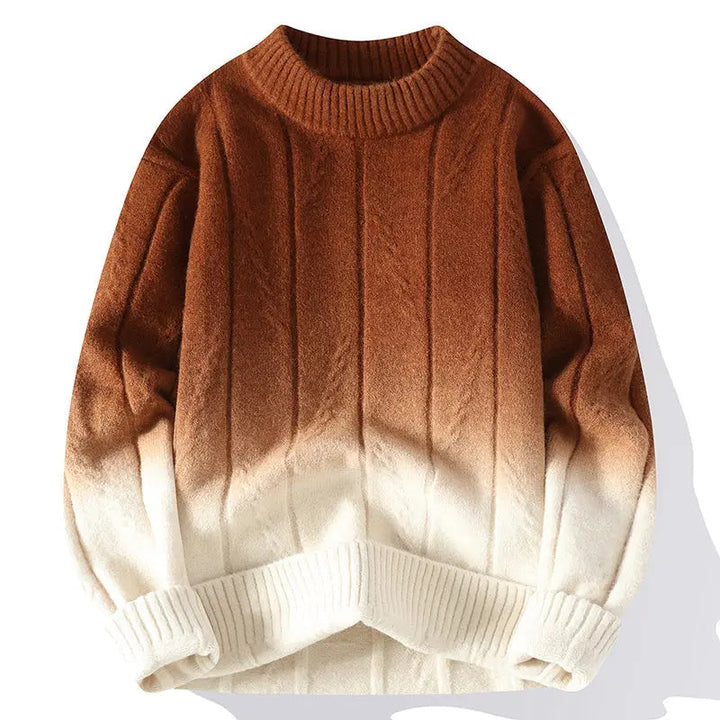 Herren Strickpullover in Farbverlauf