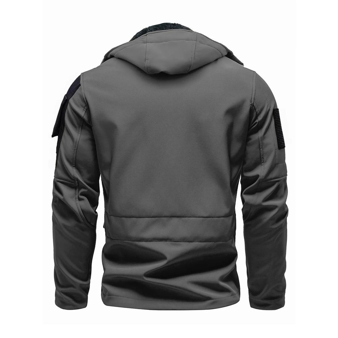 Tobias | Wasserabweisende Softshell Jacke mit Kapuze