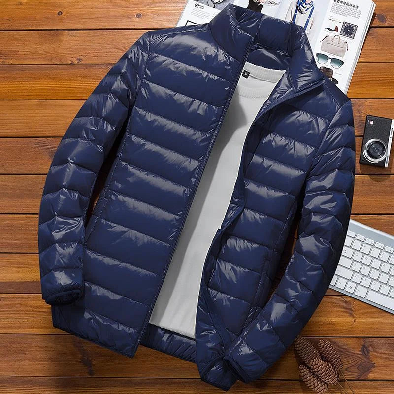 Florian | Steppjacke mit Kapuze für Winter