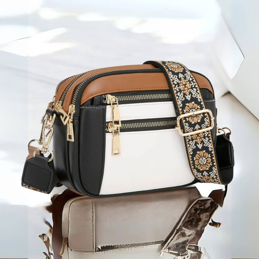 Ilona™ – Elegante Umhängetasche Mit Vielen Fächern