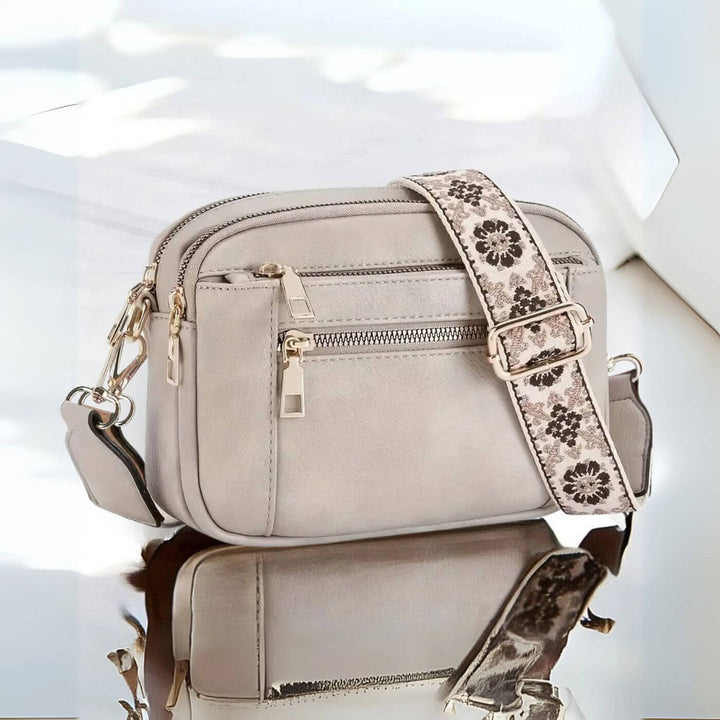 Ilona™ – Elegante Umhängetasche Mit Vielen Fächern