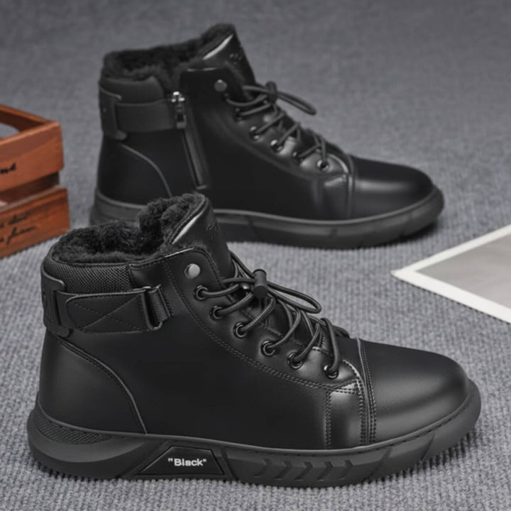 Jacob™ – Premium Leder Winterschuhe