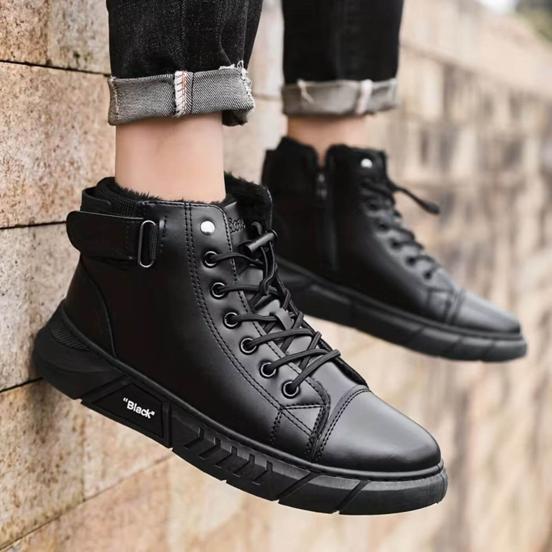 Jacob™ – Premium Leder Winterschuhe