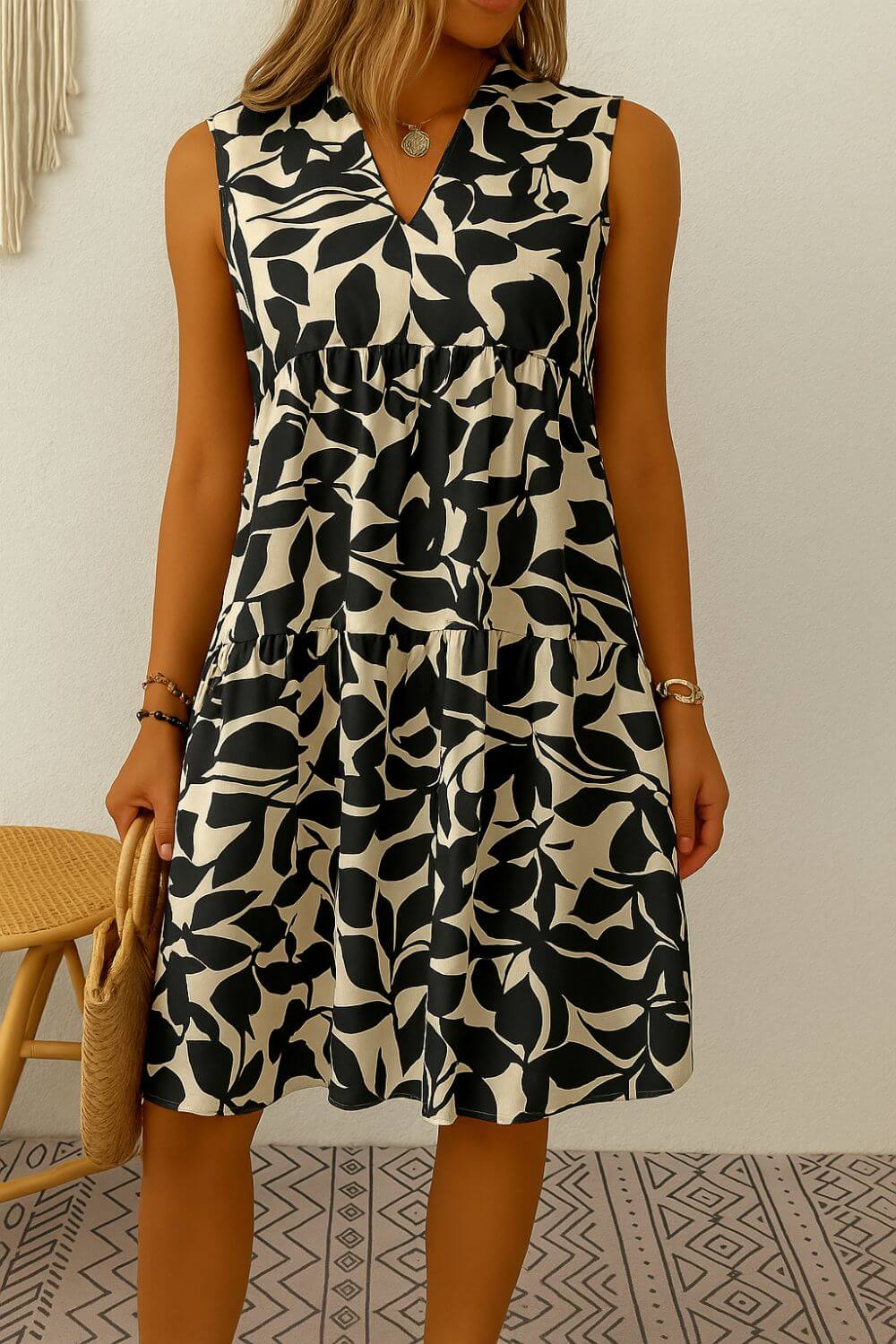 Johanna™ – Elegantes Sommer-Midikleid