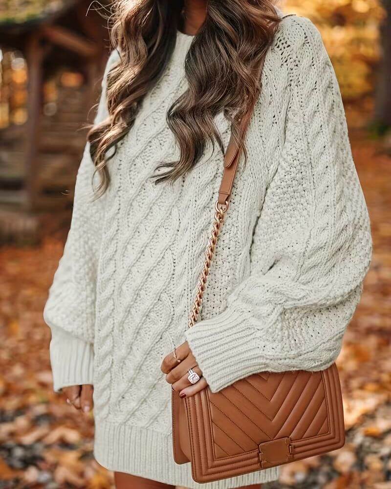 Josefin™ - Bequemer Gestrickter Oversize Pullover