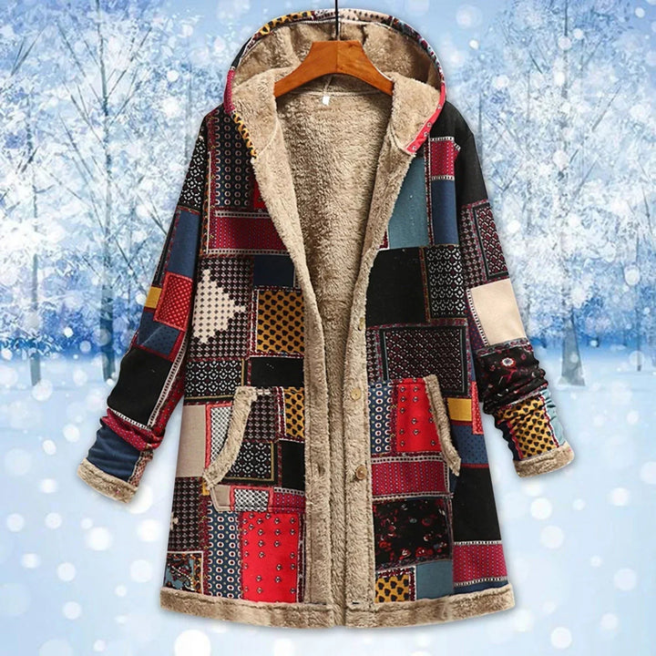 Kathrin | Stylische Fleecejacke mit Kapuze