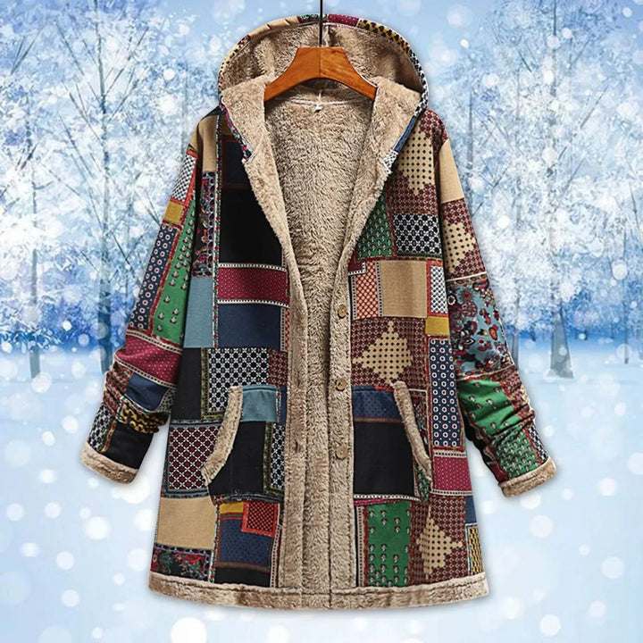 Kathrin | Stylische Fleecejacke mit Kapuze