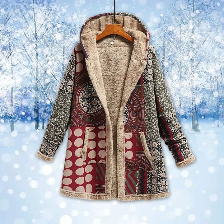 Kathrin | Stylische Fleecejacke mit Kapuze