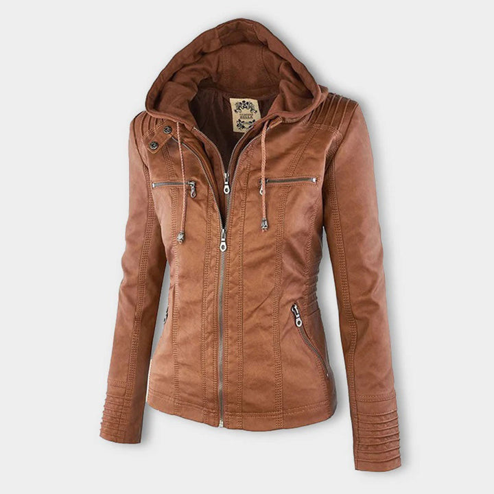 Wetterfester Damen jacke mit Kapuze