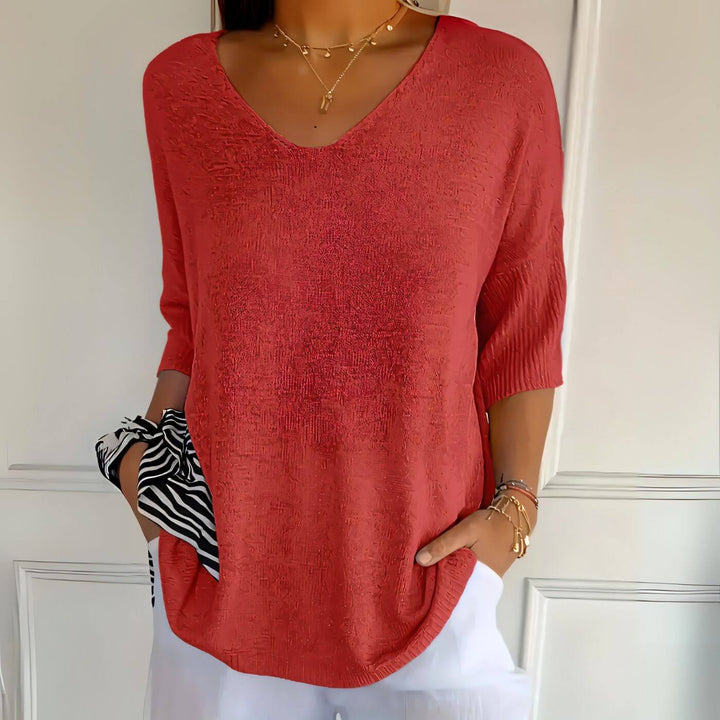 Kira™ – Stilvolles Weiches Strickshirt