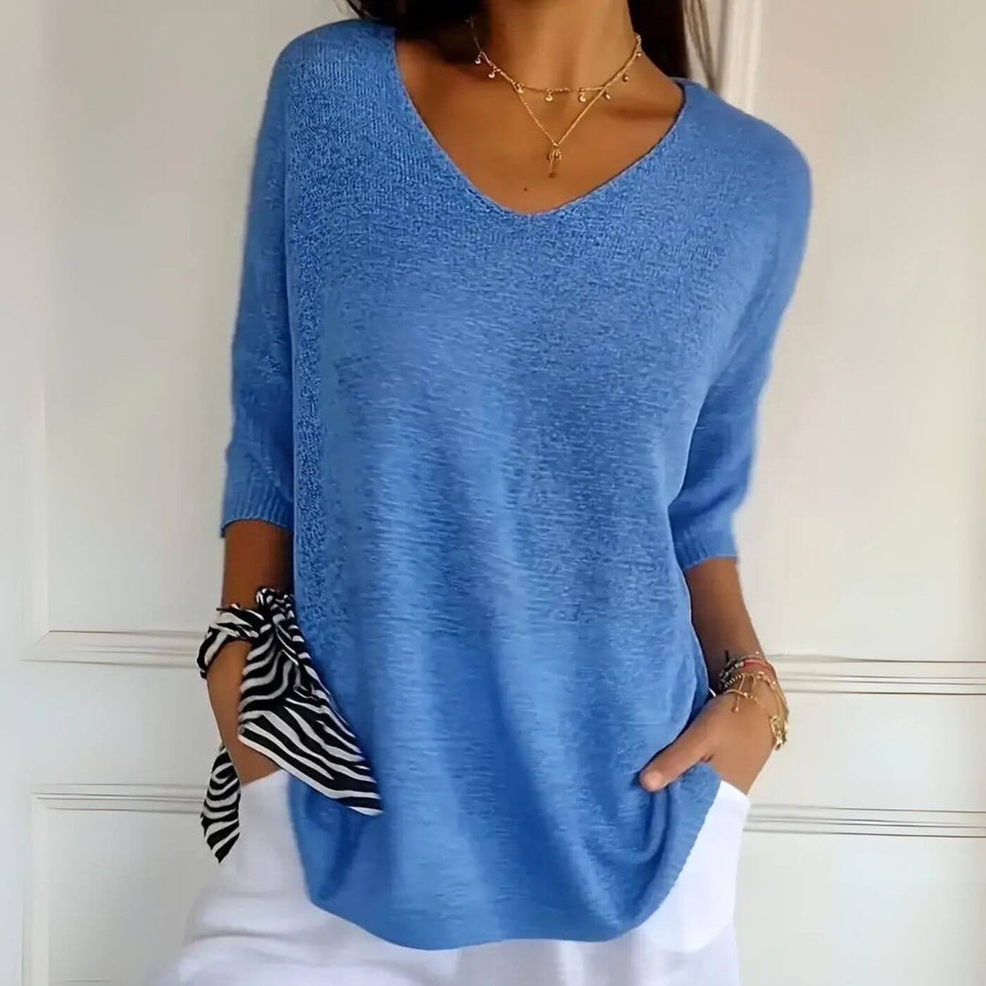 Kira™ – Stilvolles Weiches Strickshirt