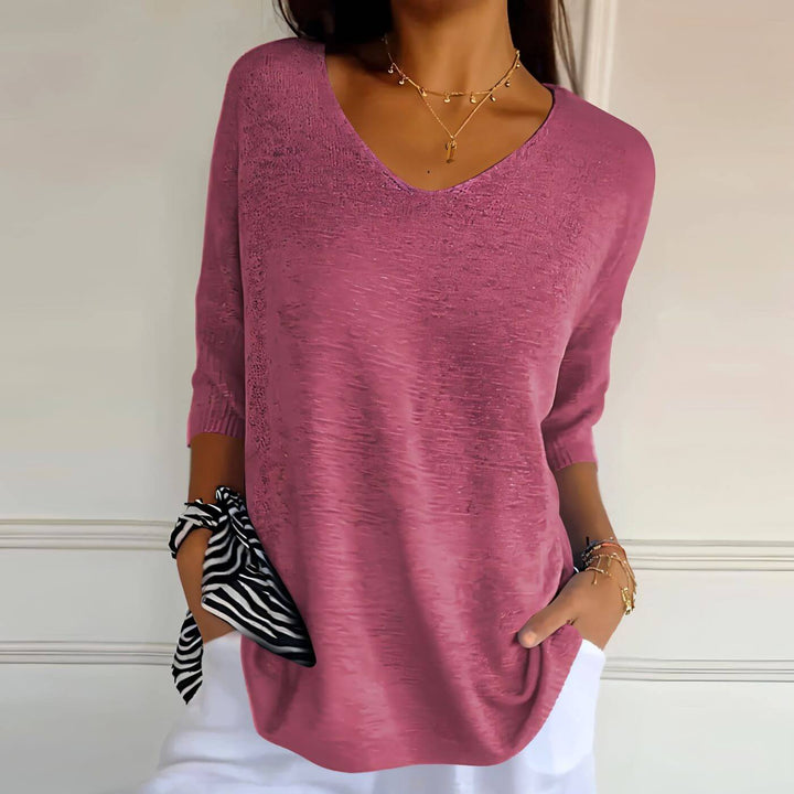 Kira™ – Stilvolles Weiches Strickshirt