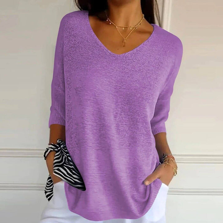 Kira™ – Stilvolles Weiches Strickshirt