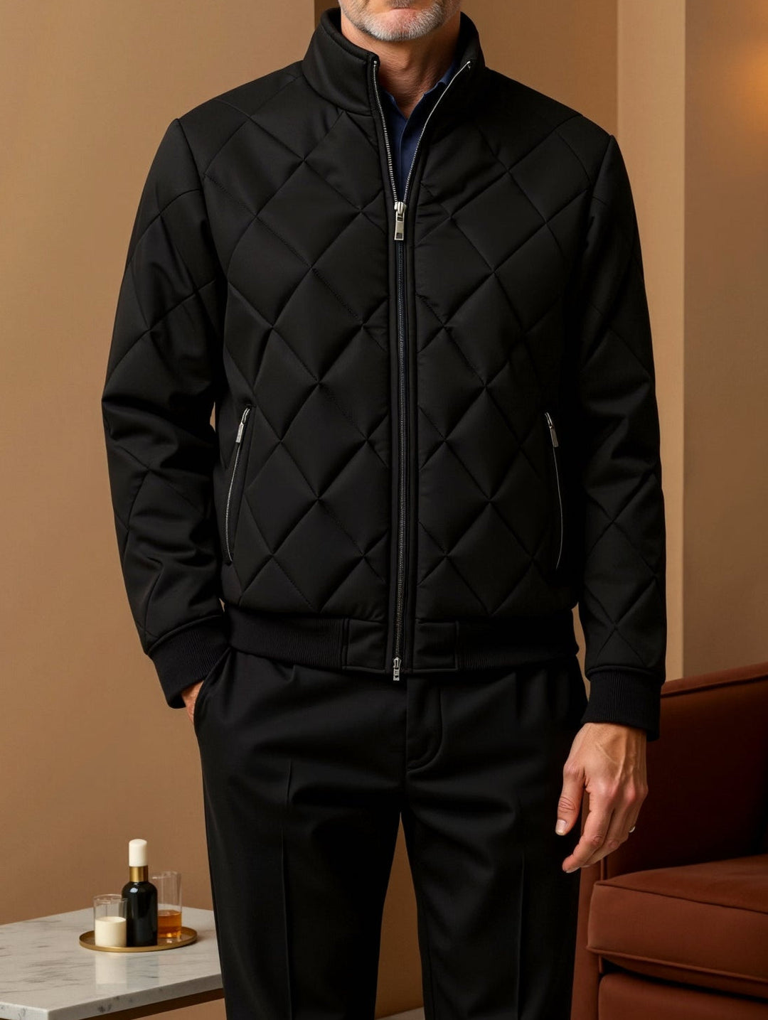 Jonas | Klassische Winter Steppjacke
