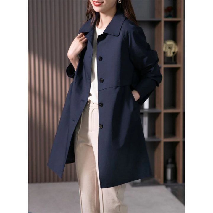 Vanessa | Klassischer Wasserdichter Trenchcoat