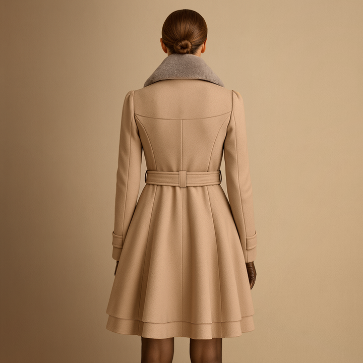 Lea | Eleganter und trendiger langer Wintermantel