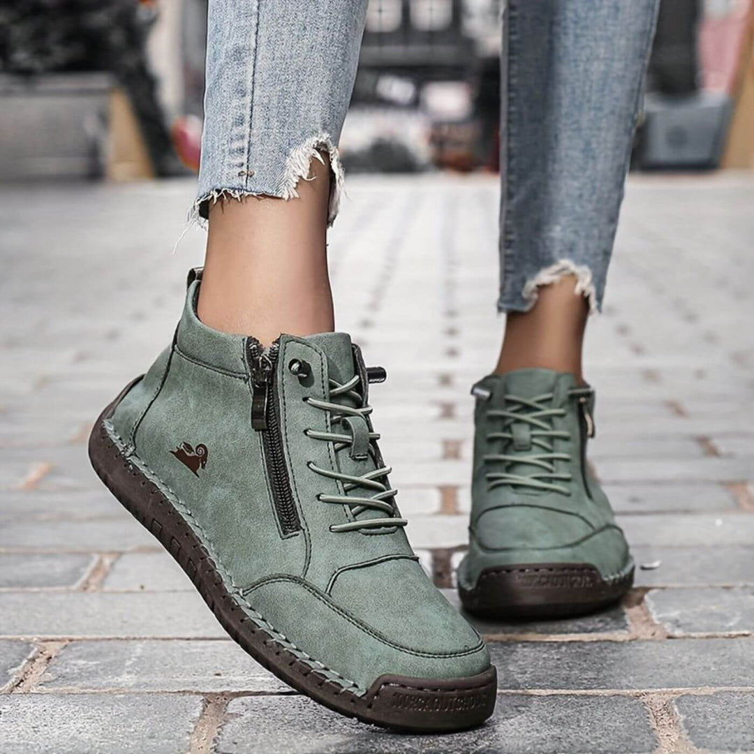 Leni™ - Ergonomische Ledersneaker