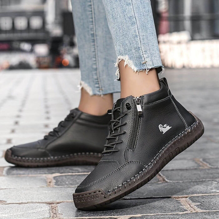 Leni™ - Ergonomische Ledersneaker