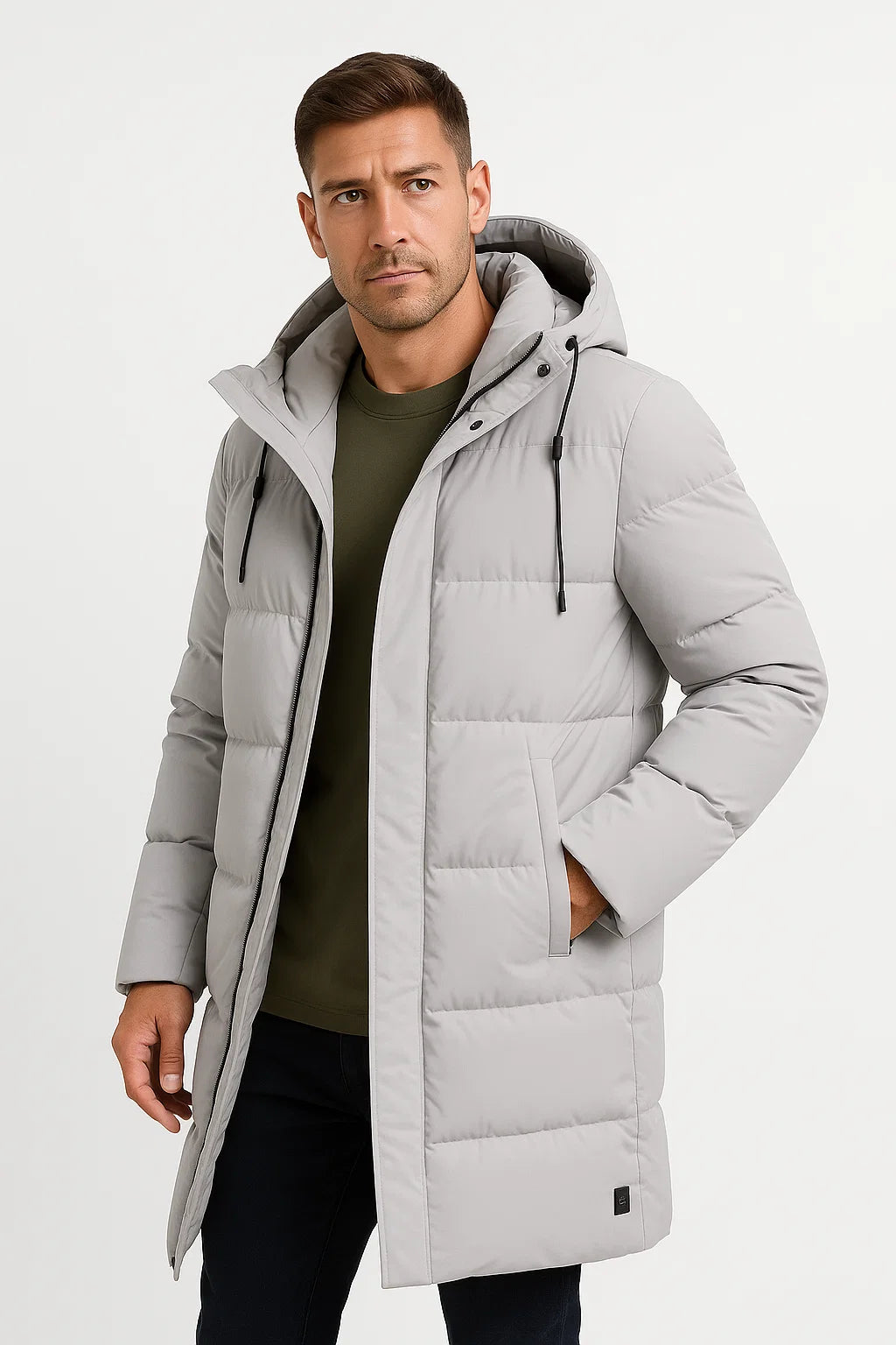 Leon | Wasserdichter Schutz Winter-Pufferjacke