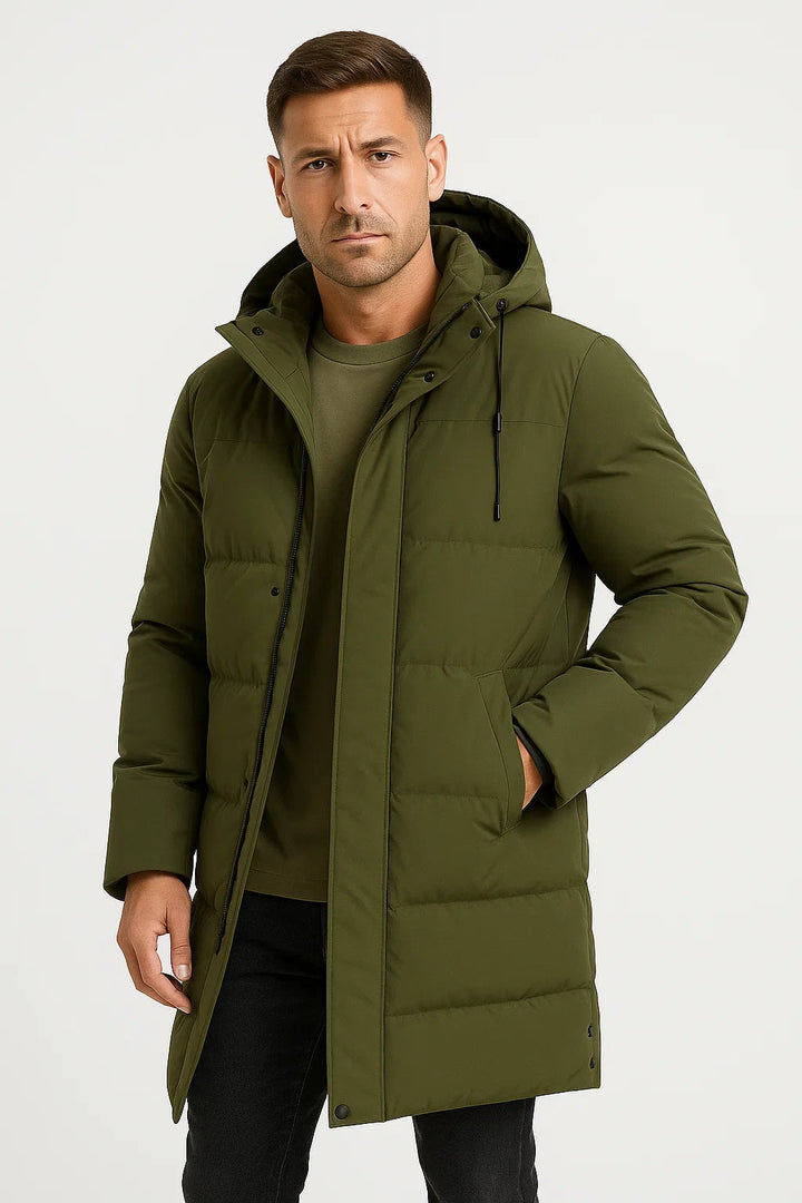 Leon | Wasserdichter Schutz Winter-Pufferjacke