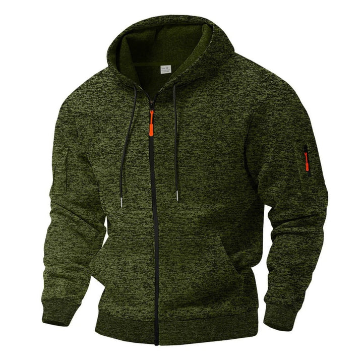 Liam™ – Gefütterte Zip-Up Jacke mit Kapuze