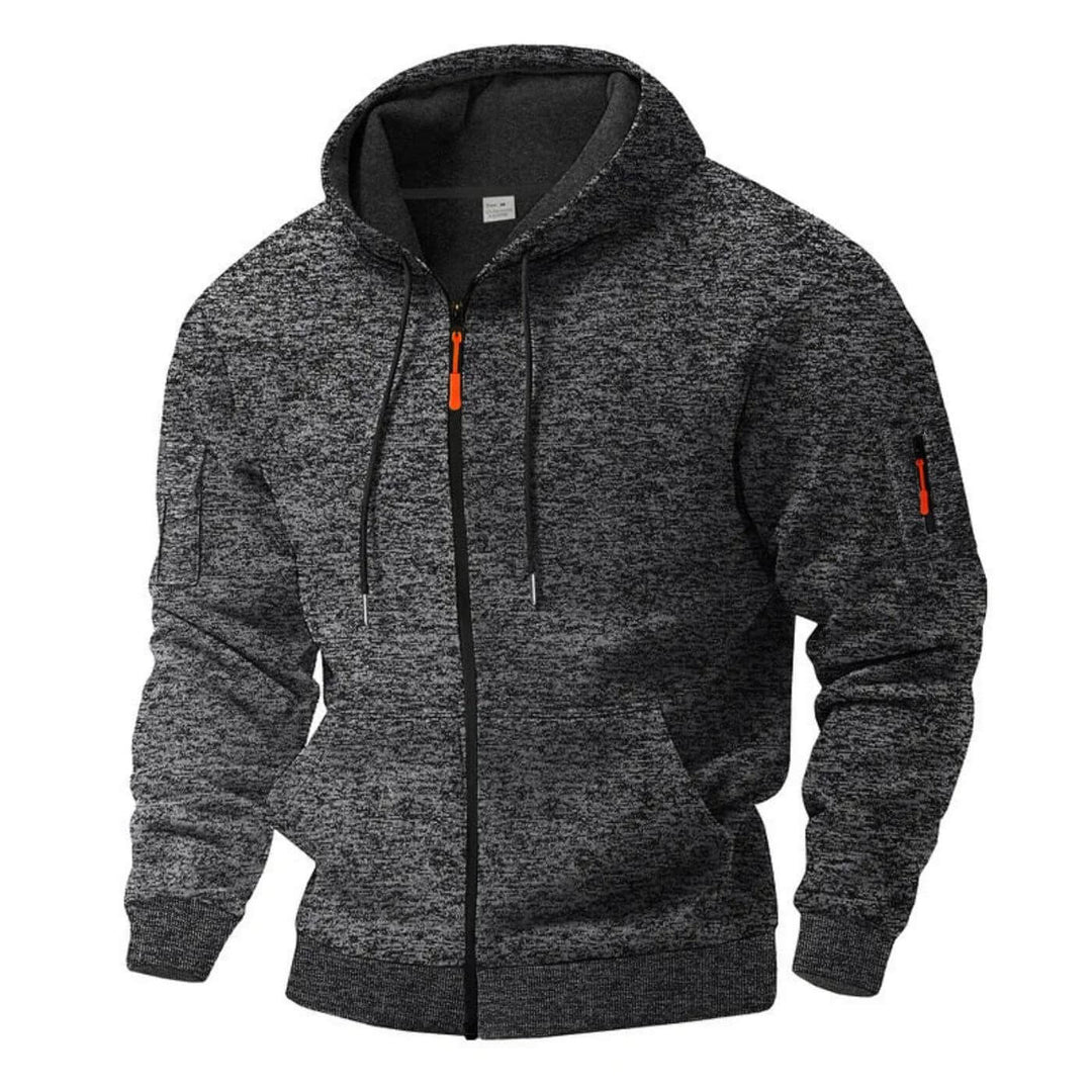 Liam™ – Gefütterte Zip-Up Jacke mit Kapuze
