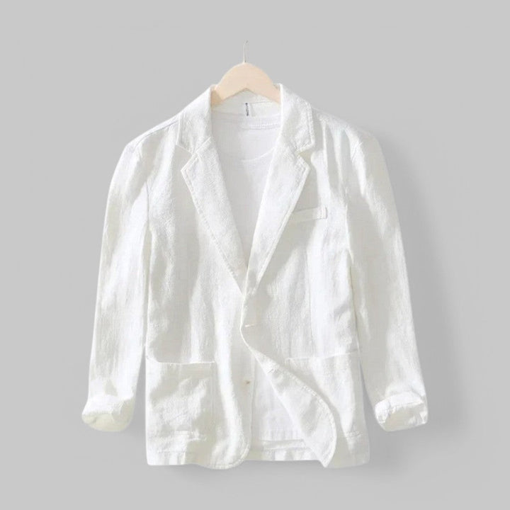 Maximilian | Leichte Strickjacke aus Leinenmischung