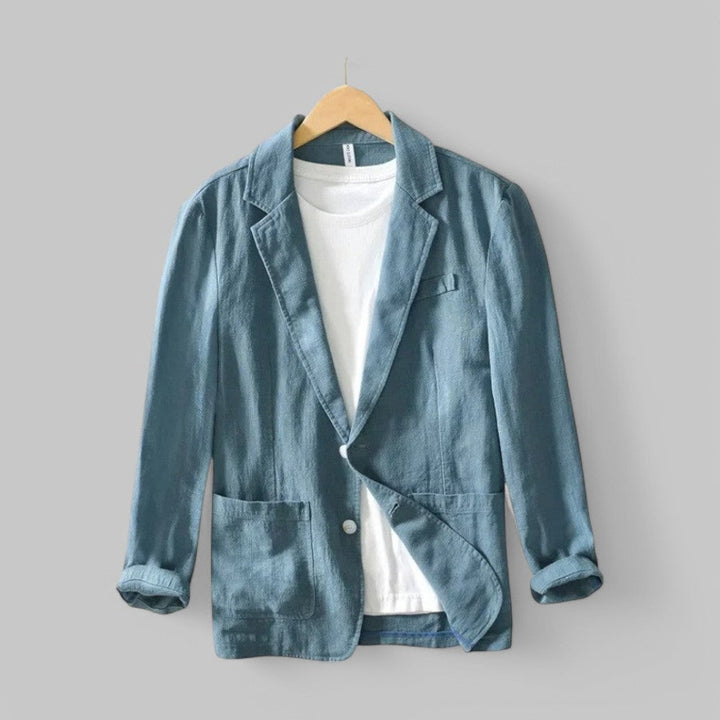 Maximilian | Leichte Strickjacke aus Leinenmischung