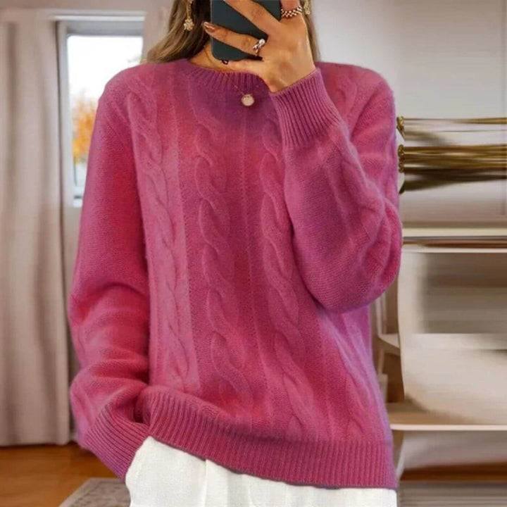 Lotta™ – Bequemer gestrickter Pullover