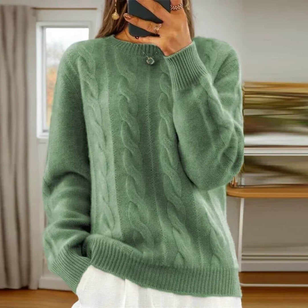 Lotta™ – Bequemer gestrickter Pullover