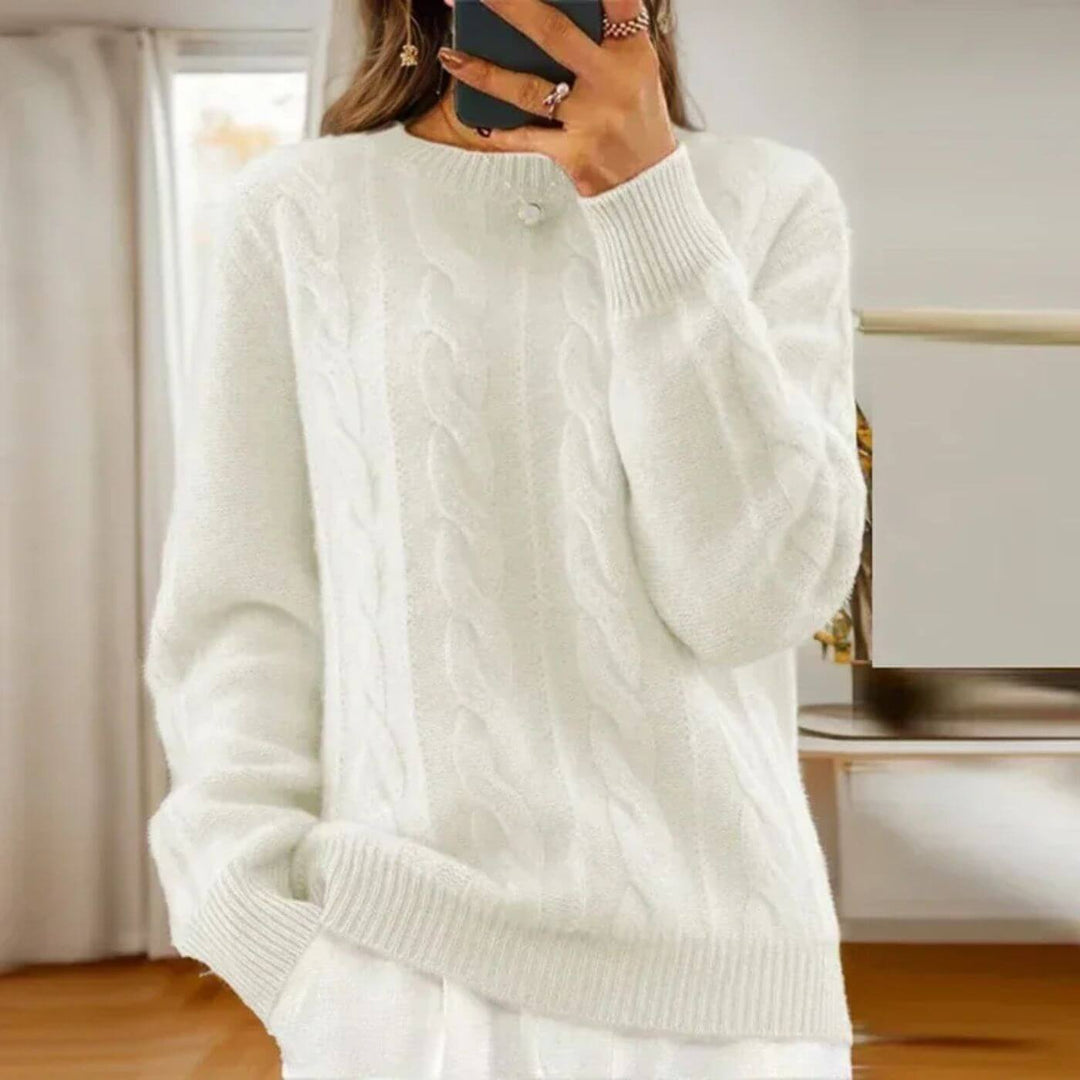 Lotta™ – Bequemer gestrickter Pullover